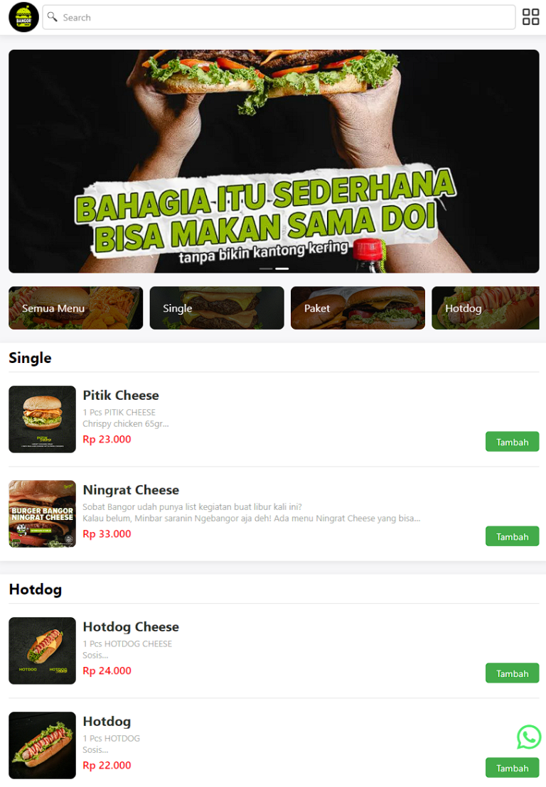 Tema Wordpress TokoFood